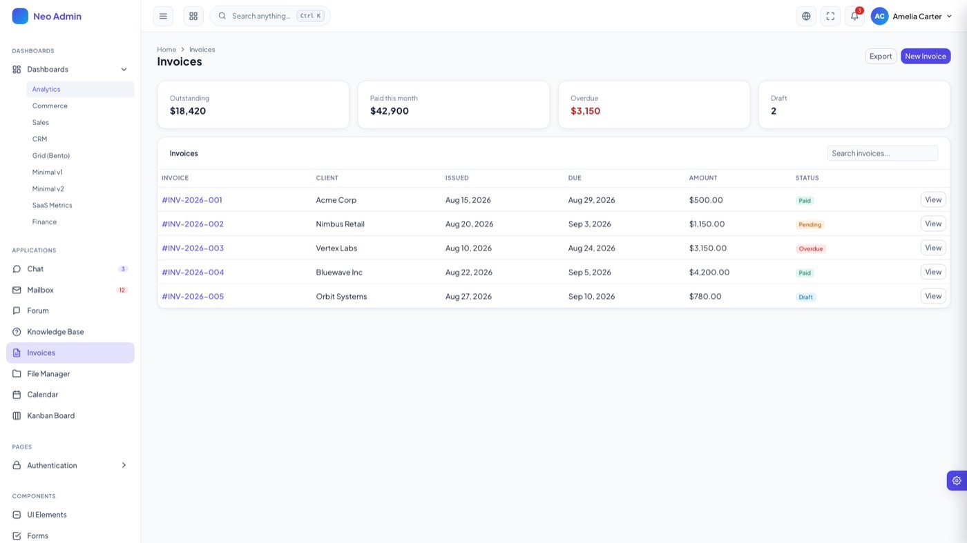 Invoicing thumbnail