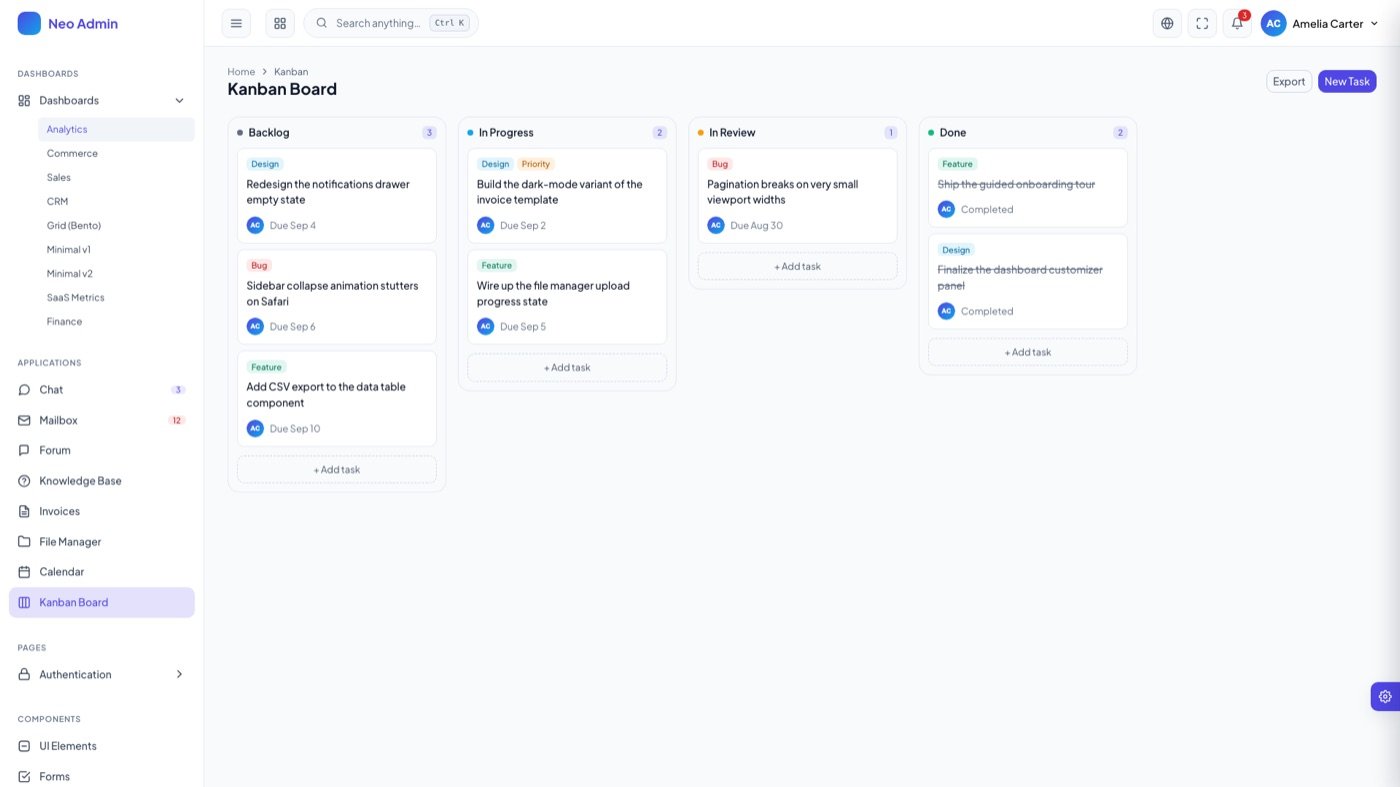 Kanban board thumbnail