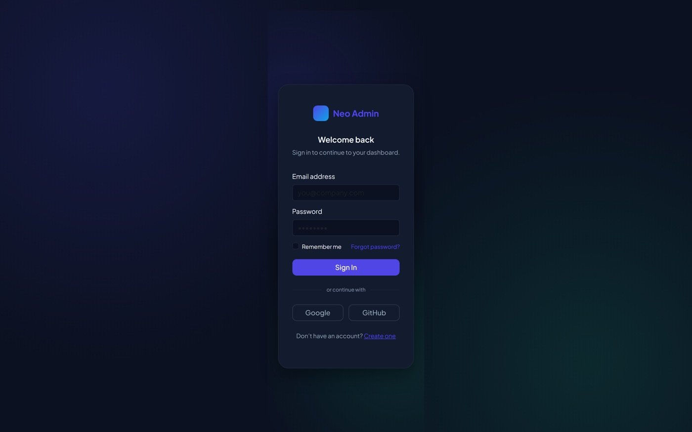 Login screen thumbnail
